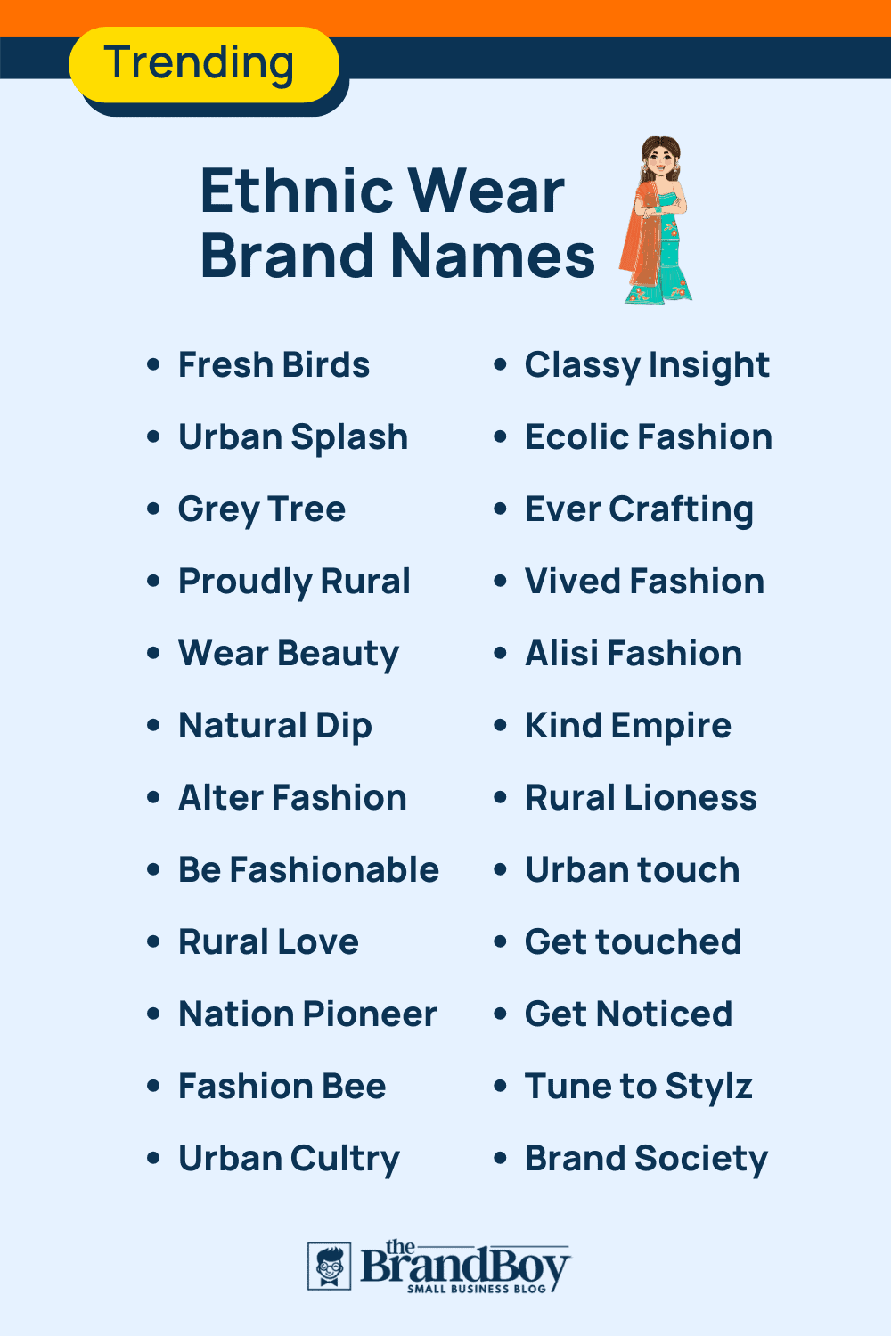 Ethnic wear brand best sale names